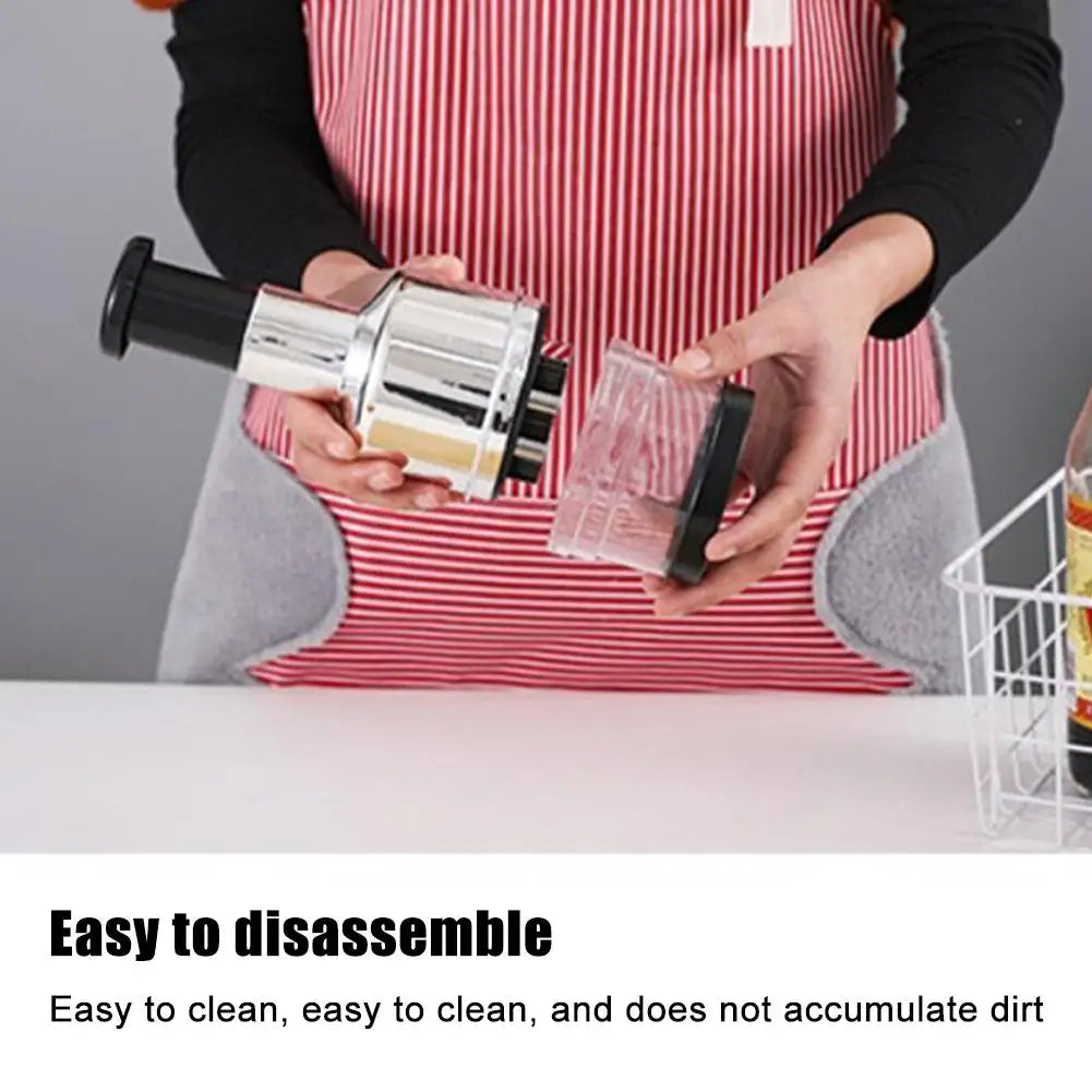 SliceVault™ Chopper 🥜🔪 — Mess-Free Cut & Store